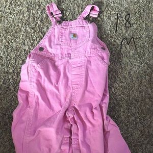 18 month Carhartt bibs